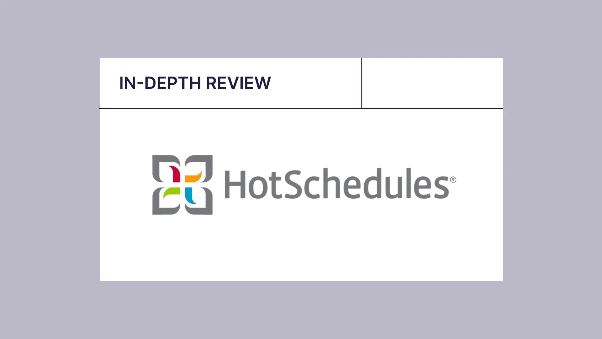 What Is HotSchedules?